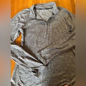 Nike Quarter Zip Dri-Fit Long Sleeve